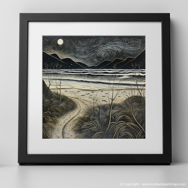 Framed version of Camusdarach Beach