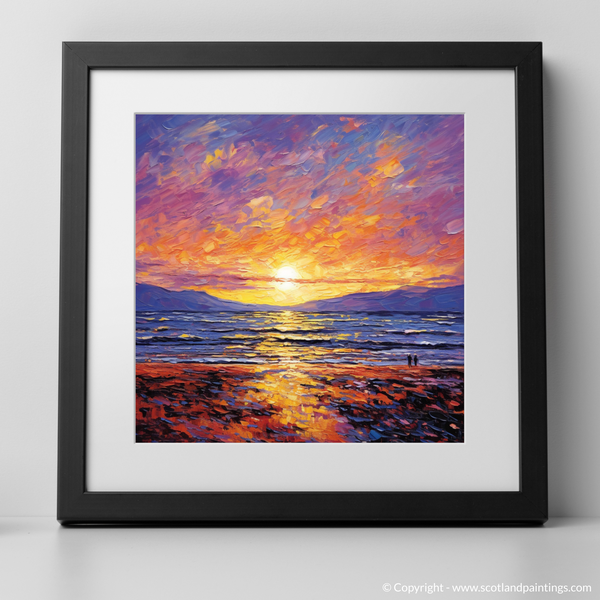 Framed version of Nairn Beach