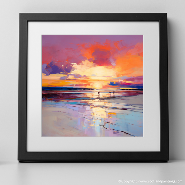 Framed version of Nairn Beach