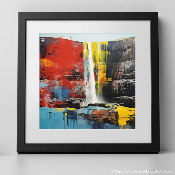 Framed version of Mealt Falls