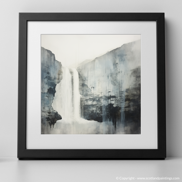 Framed version of Mealt Falls