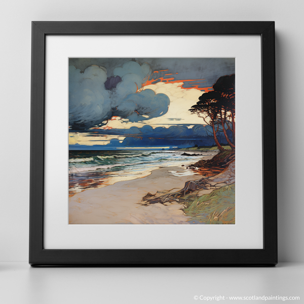 Framed version of Nairn Beach