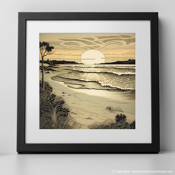 Framed version of Nairn Beach