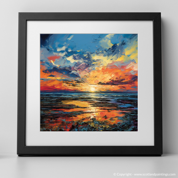 Framed version of Nairn Beach