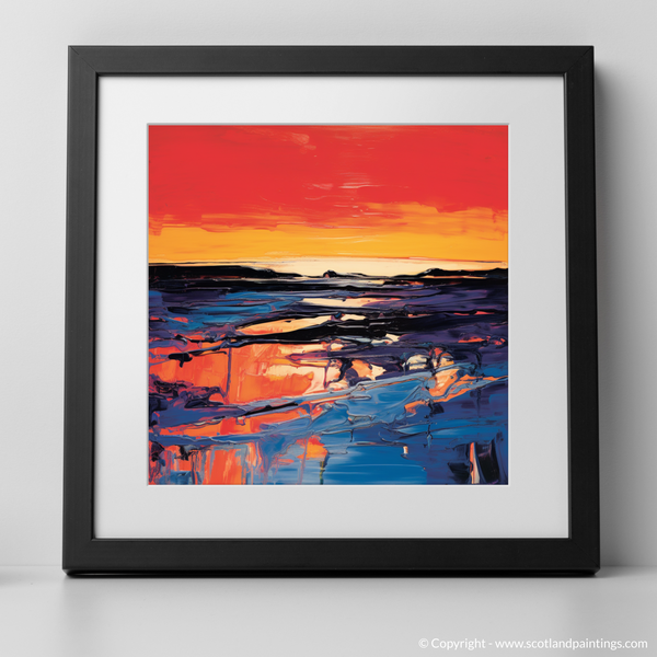 Framed version of Nairn Beach