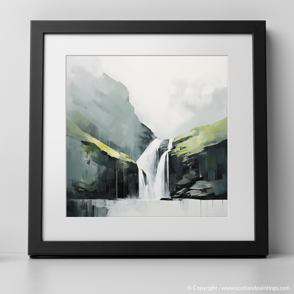 Framed version of Steall Falls