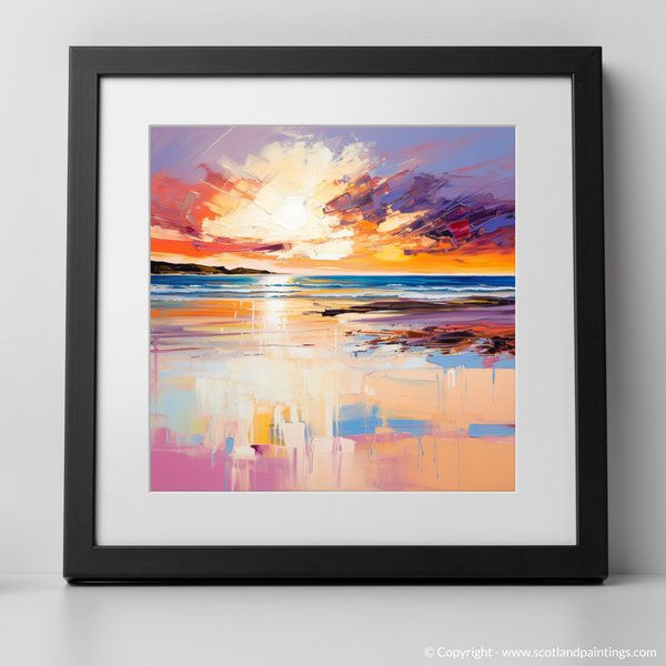 Framed version of Nairn Beach