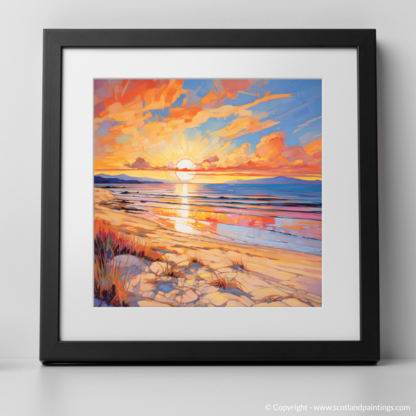 Framed version of Nairn Beach