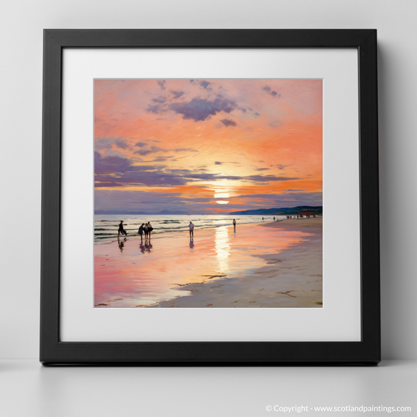 Framed version of Nairn Beach