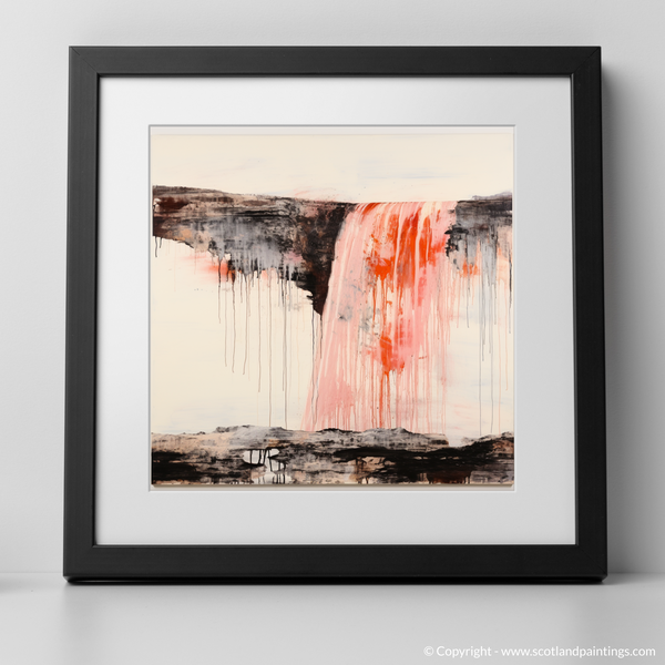 Framed version of Mealt Falls