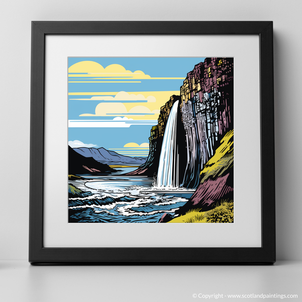 Framed version of Mealt Falls