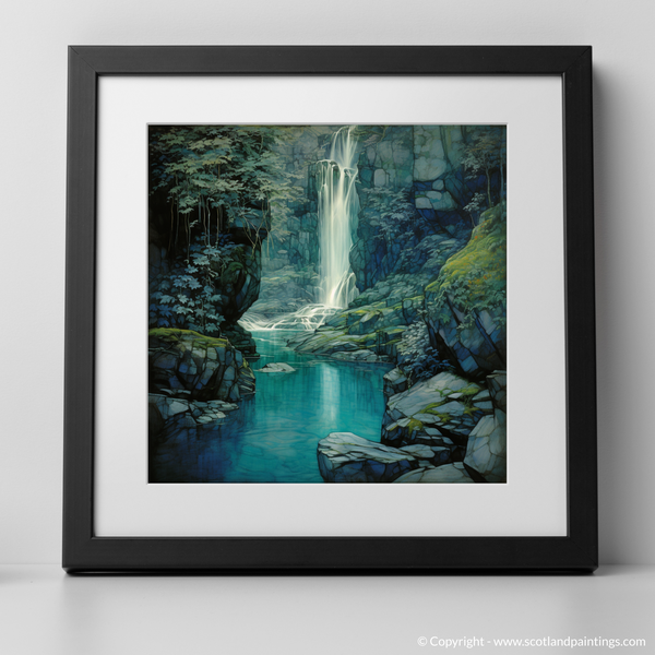 Framed version of Mealt Falls