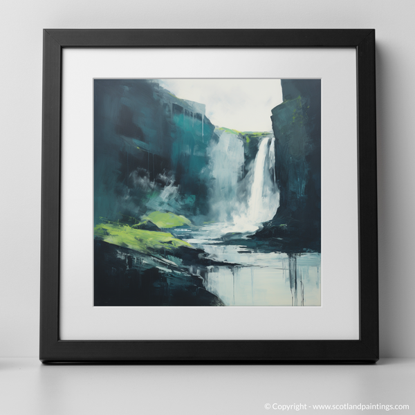 Framed version of Mealt Falls