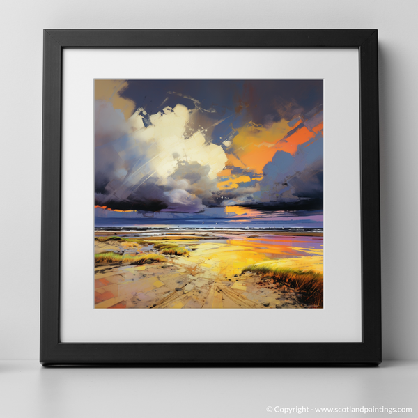 Framed version of Nairn Beach