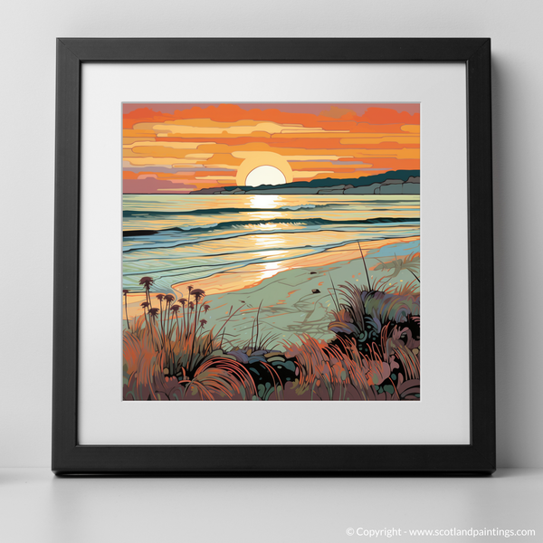 Framed version of Nairn Beach