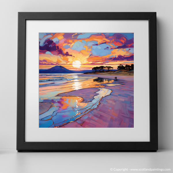 Framed version of Nairn Beach