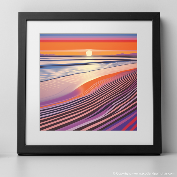 Framed version of Nairn Beach