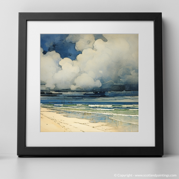 Framed version of Nairn Beach