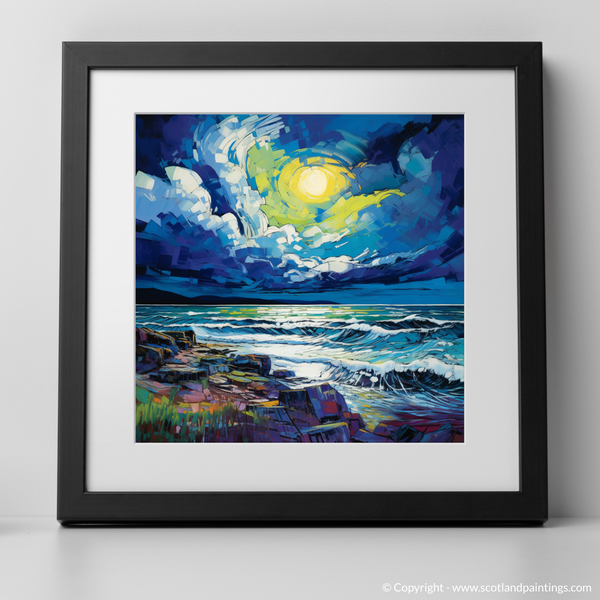 Framed version of Nairn Beach