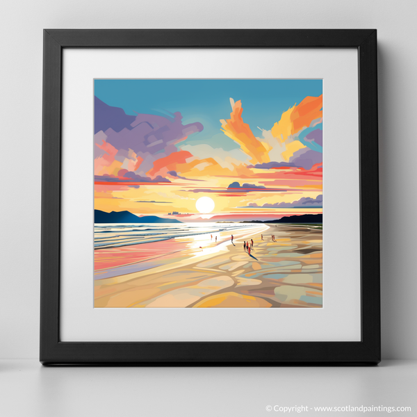 Framed version of Nairn Beach