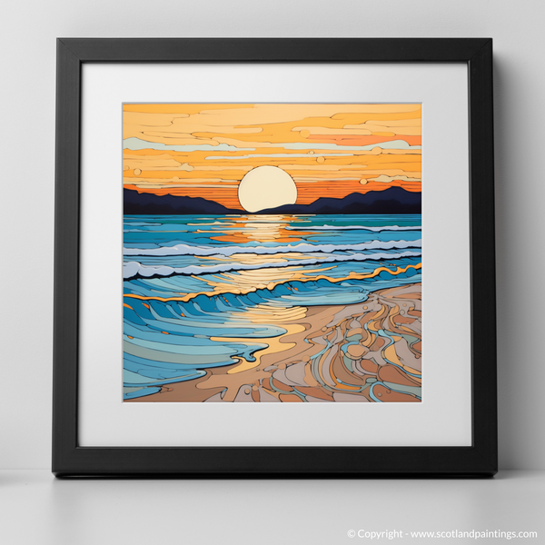 Framed version of Nairn Beach