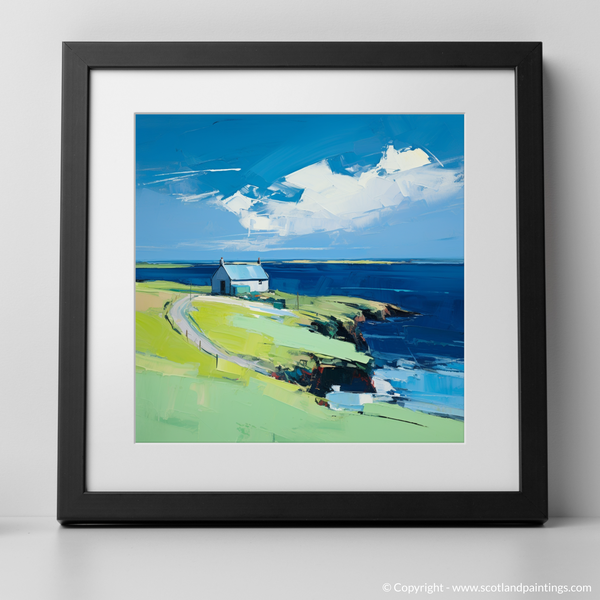 Framed version of Shetland