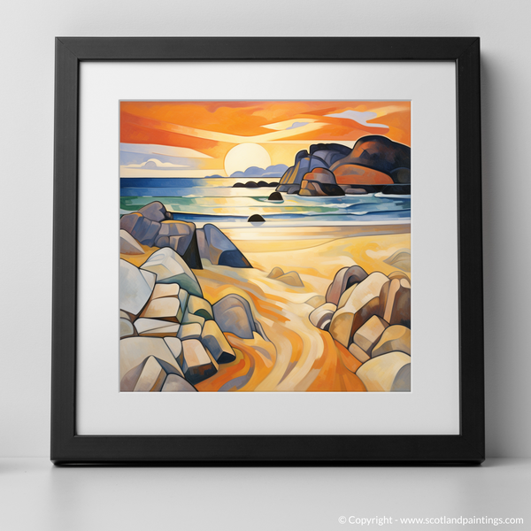 Framed version of Mellon Udrigle Beach