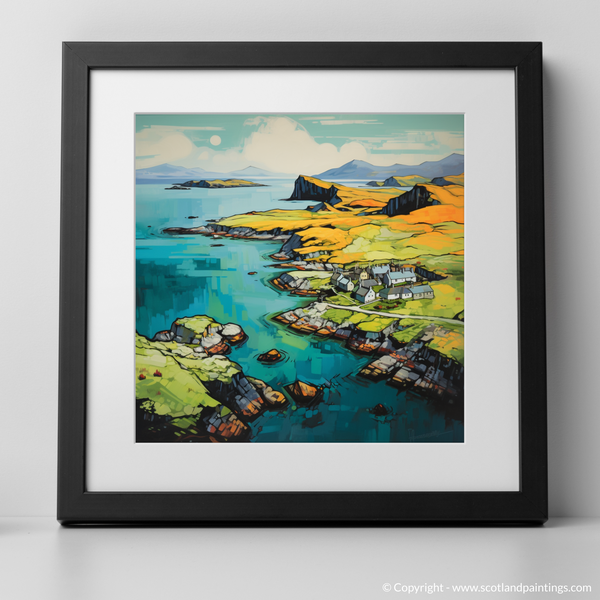 Framed version of Isle of Skye