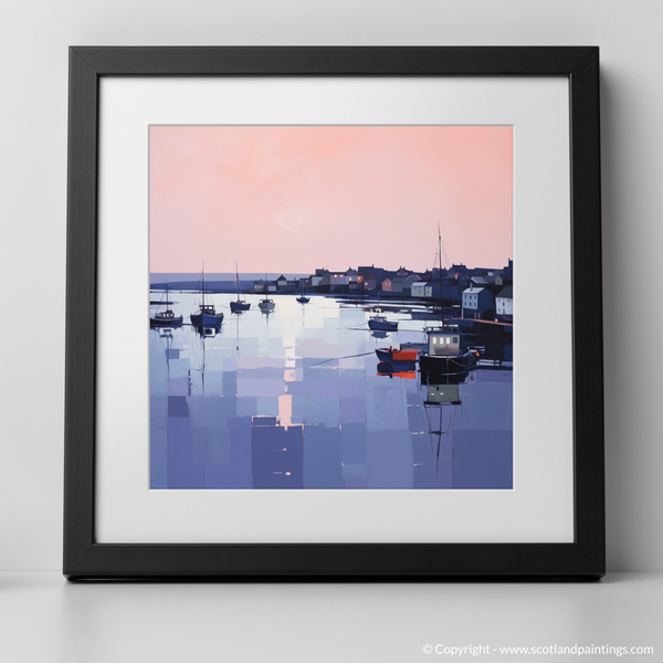 Framed version of Portmahomack Harbour