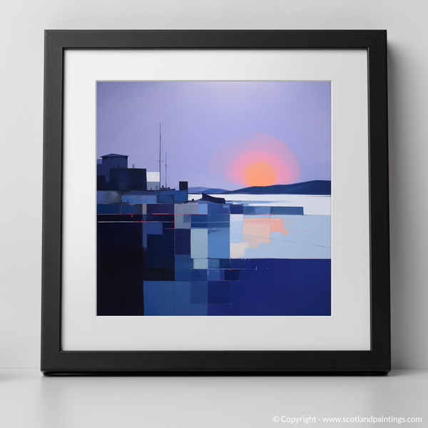 Framed version of Portmahomack Harbour