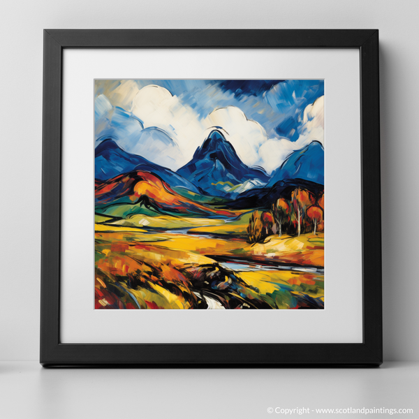 Framed version of Cairn Gorm