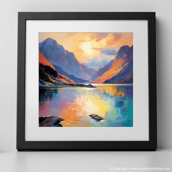 Framed version of Loch Coruisk