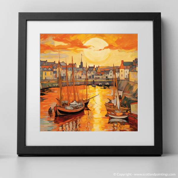 Framed version of Stonehaven Harbour