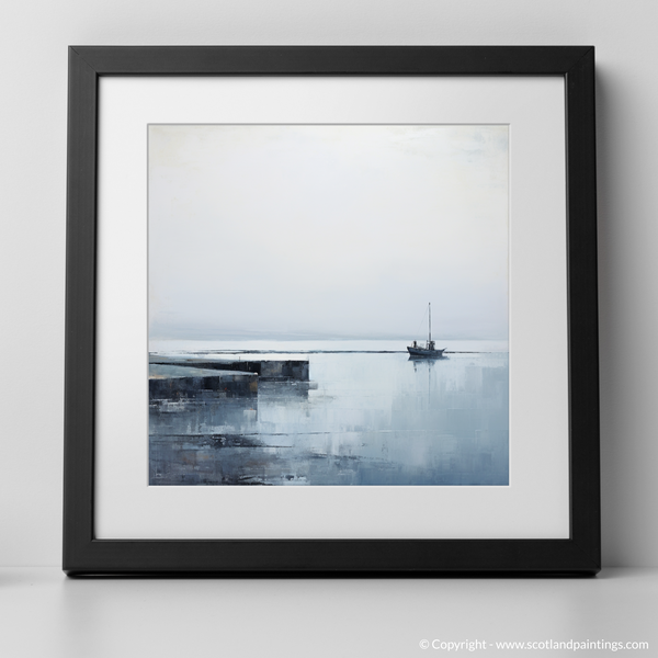 Framed version of Whitehills Harbour