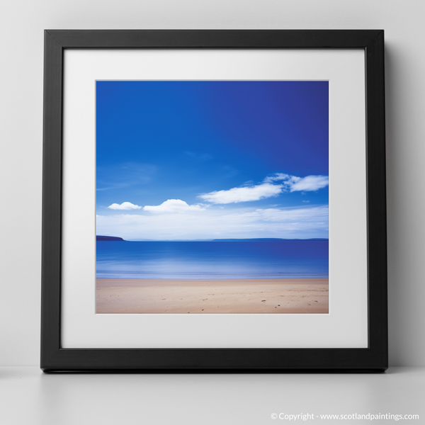 Framed version of Gullane Beach