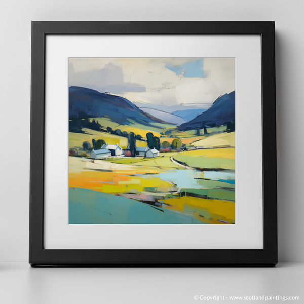 Framed version of Glen Lyon