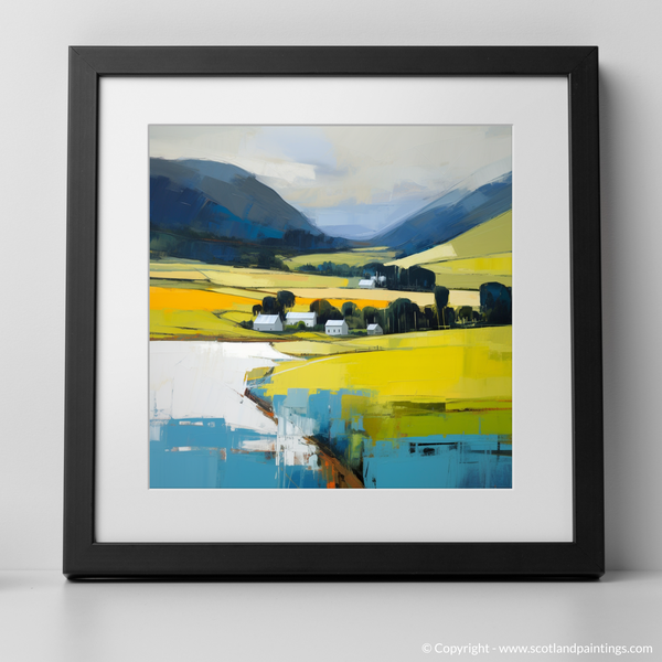 Framed version of Glen Lyon