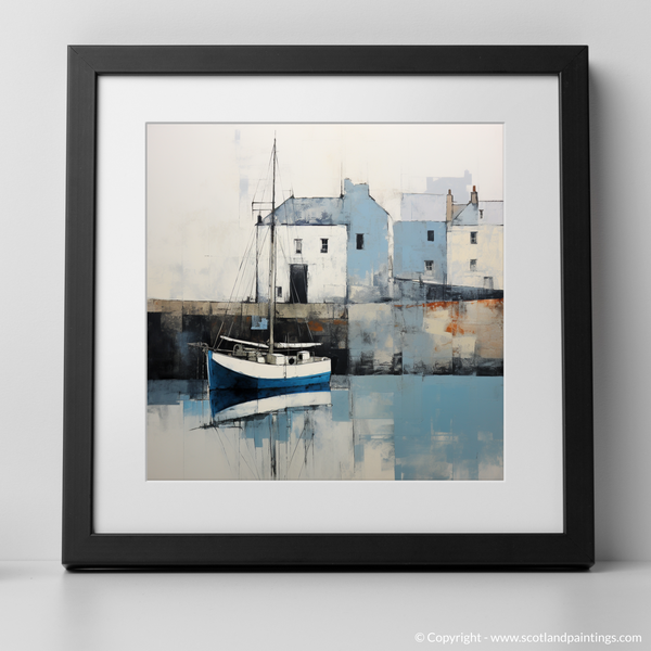 Framed version of Charlestown Harbour