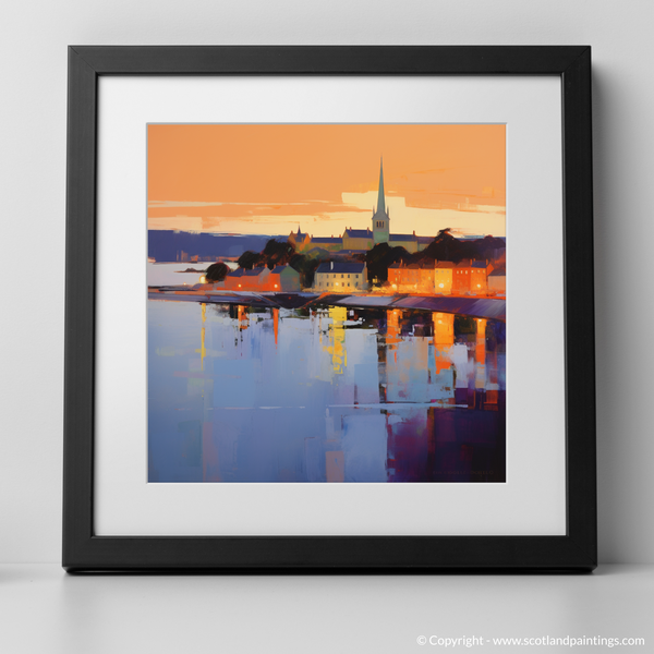 Framed version of Perth