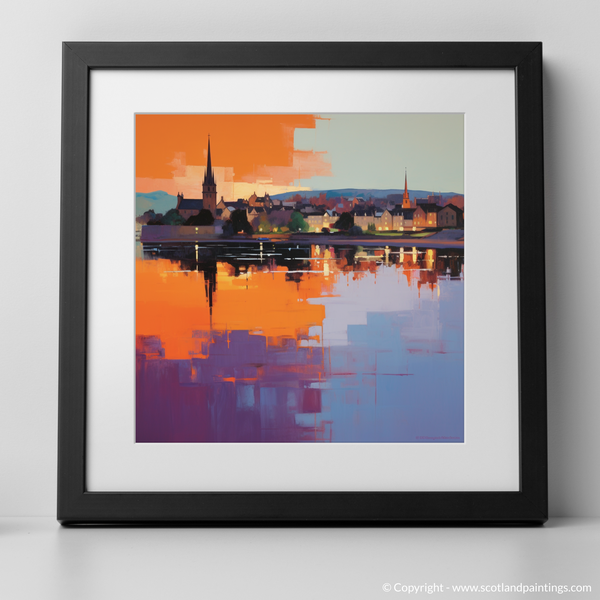 Framed version of Perth