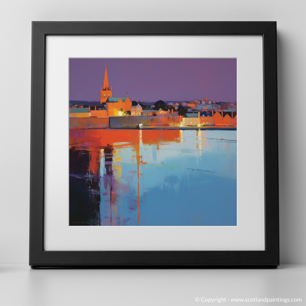 Framed version of Perth