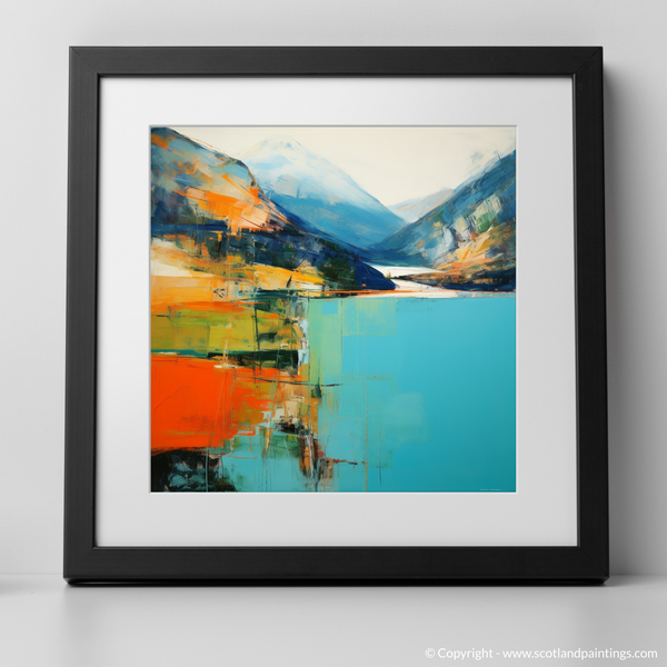 Framed version of Loch Shiel