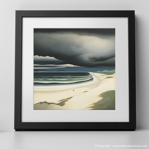 Framed version of Seilebost Beach