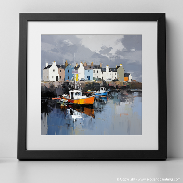 Framed version of St Monans Harbour