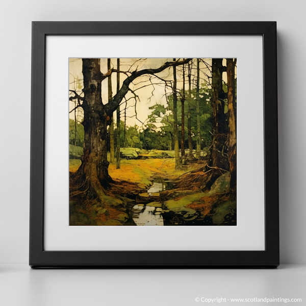 Framed version of Tentsmuir Forest