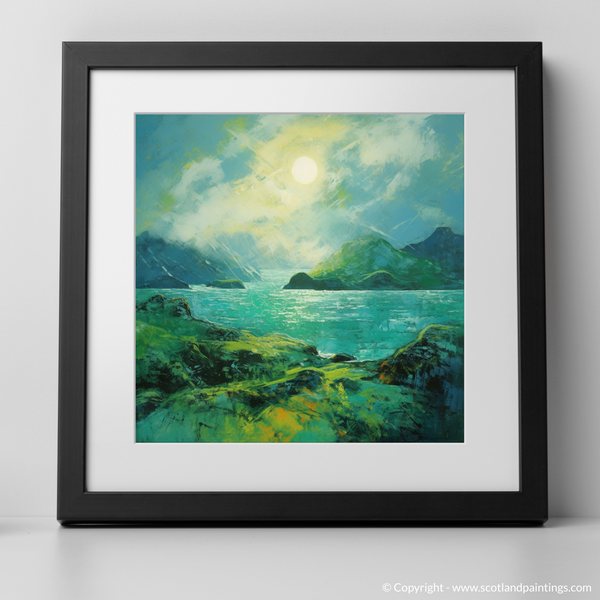 Framed version of Isle of Canna