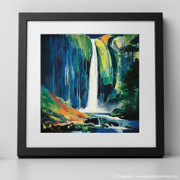 Framed version of Bonaloch Falls