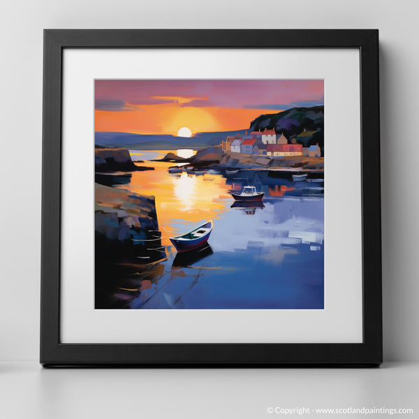 Framed version of Coldingham Bay