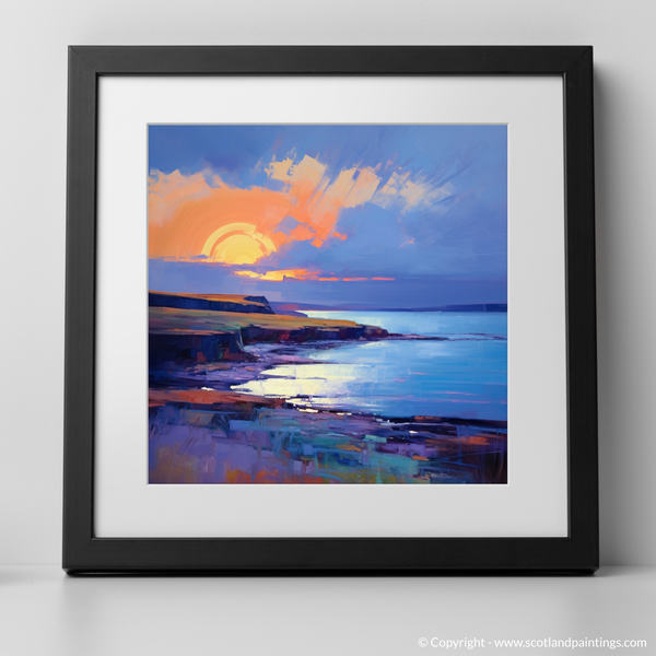 Framed version of Coldingham Bay