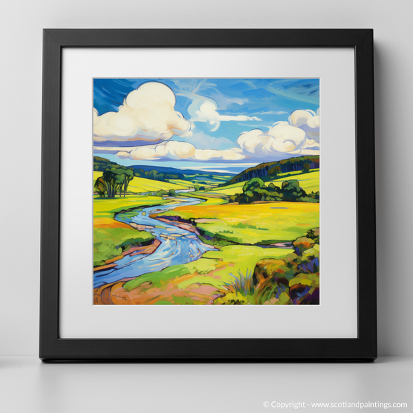 Framed version of River Tweed